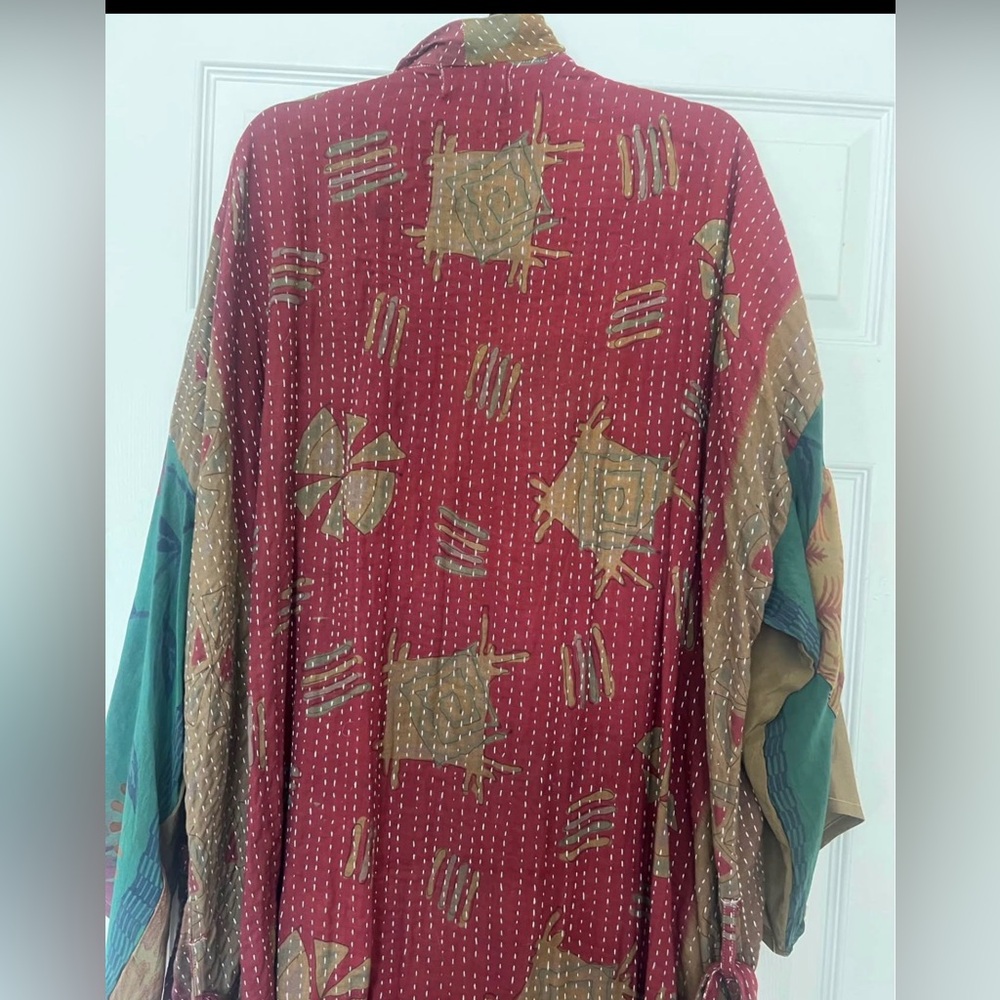 Kantha Bae Overdyed Kimono - Picture 8 of 10